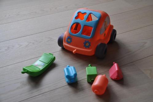 Vormensorteerder auto, Kinderen en Baby's, Speelgoed | Babyspeelgoed, Gebruikt, Auto, Met wieltjes, Ophalen