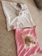 2 Mooie baby knuffel doekjes, Kinderen en Baby's, Speelgoed | Knuffels en Pluche, Ophalen of Verzenden, Zo goed als nieuw