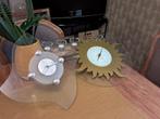 Horloges dorée et argentée, Ophalen, Gebruikt, Wandklok