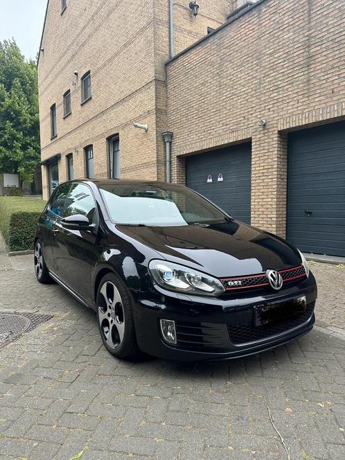 Golf 6 GTI, Auto's, Volkswagen, Particulier, Golf, Benzine, Euro 5, 3 deurs, Handgeschakeld, Zwart, Zwart, Leder, Voorwielaandrijving