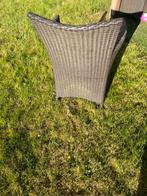 6 tuinstoelen riet, Tuin en Terras, Tuinstoelen, Ophalen, Gebruikt, Overige materialen, Stapelbaar