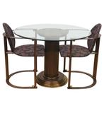 Ensemble de 2 chaises et table BELGO CHROM Vintage (années 1, Antiquités & Art, Antiquités | Meubles | Tables, Enlèvement