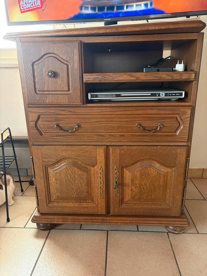 Meuble television, Maison & Meubles, Armoires | Mobilier de télévision, Comme neuf, 100 à 150 cm, 50 à 100 cm, 50 à 75 cm, Autres essences de bois