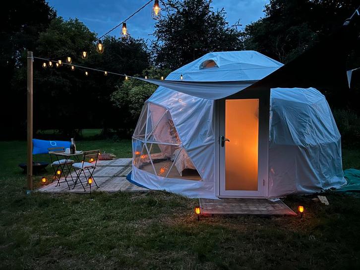 Dome geodesique professionnel 5M diametre, Hobby en Vrije tijd, Feestartikelen | Verhuur, Nieuw, Ophalen