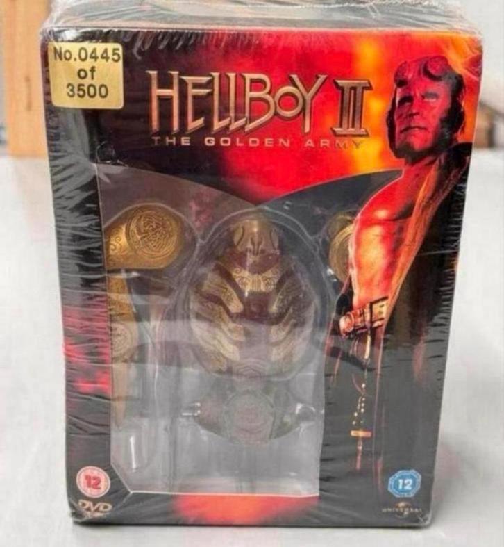 Coffret et DVD Hellboy II The Golden Army en édition limitée, CD & DVD, DVD | Action, Neuf, dans son emballage, Thriller d'action
