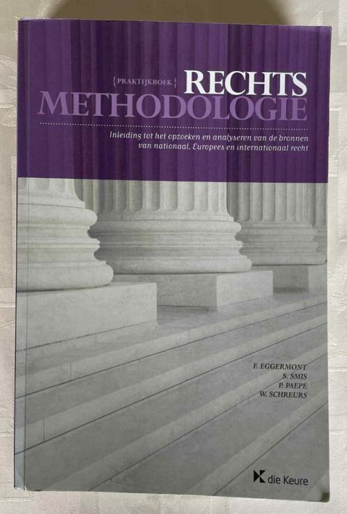 Rechtsmethodologie   Eggermont, Smis, Paepe, Schreurs, Boeken, Schoolboeken, Ophalen