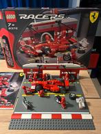 Lego racers ferrari F1 pit set, Kinderen en Baby's, Speelgoed | Duplo en Lego, Ophalen of Verzenden, Gebruikt, Complete set, Lego