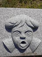 PRACHTIGE GRANIETEN FONTEINMOND, Tuin en Terras, Ophalen, Zo goed als nieuw, Graniet, Fontein