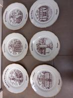 Zes sierborden Edegem, Assiettes(s), Comme neuf, Enlèvement, Autres styles