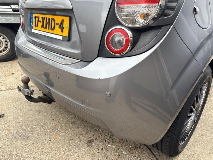 Achterbumper van een Chevrolet Aveo, Auto-onderdelen, Carrosserie, Bumper, Chevrolet, Gebruikt, 3 maanden garantie