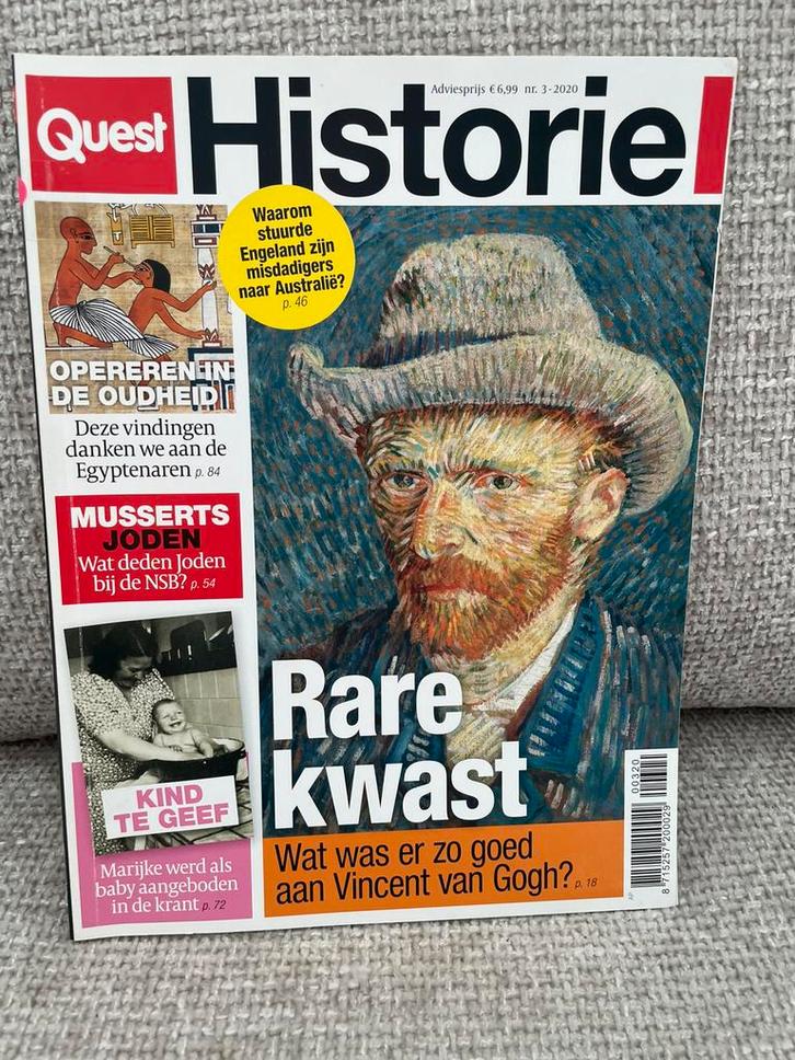 Magazine Vincent van Gogh De coverstory, Boeken, Tijdschriften en Kranten, Zo goed als nieuw, Ophalen of Verzenden