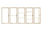 Eiken deur met glas | Binnendeur Varik | Op voorraad, Doe-het-zelf en Bouw, Deuren en Vliegenramen, Binnendeur, Nieuw, Ophalen of Verzenden