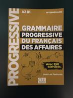 Grammaire progressive du Français des affaires, Ophalen of Verzenden, Zo goed als nieuw