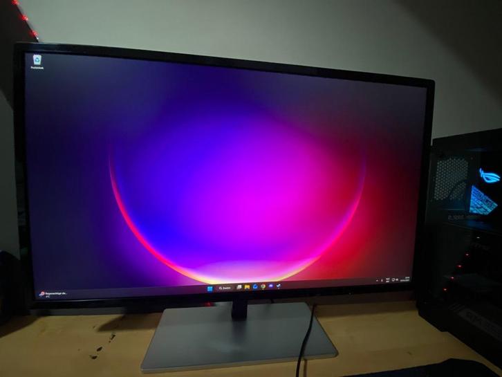 AOC monitor 32" 1440p 75Hz, Computers en Software, Monitoren, Gebruikt, 61 t/m 100 Hz, DisplayPort, DVI, HDMI, VGA, Gaming, Ingebouwde speakers