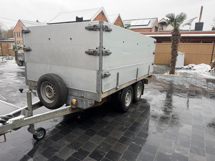 Elektrische kipper 3500kg mtm merk bw, Autos : Divers, Remorques, Utilisé, Enlèvement