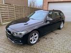 Vendu ! BMW 318D F31 LCI Touring 136ch automatique 2018, 5 places, Carnet d'entretien, Cuir, Noir