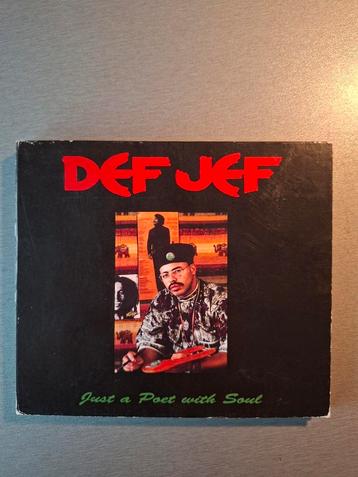 2cd. Def Jef. Just a poet with soul. (Digipack). beschikbaar voor biedingen