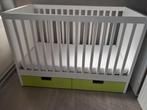 Ikea stuva babybed + aerosleep matras, Kinderen en Baby's, Kinderkamer | Bedden, Zo goed als nieuw, Ophalen, Matras