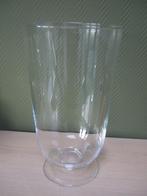 vase transparent haut 40cm vaas neuf nieuw, Moins de 50 cm, Autres couleurs, Neuf, Verre