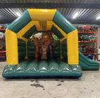 Springkasteel aap met glijbaan, Hobby en Vrije tijd, Feestartikelen | Verhuur, Ophalen, Zo goed als nieuw