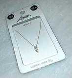 Ketting met hanger goud met bloem en strass Lovisa, Handtassen en Accessoires, Kettingen, Verzenden, Nieuw, Met kristal, Goud