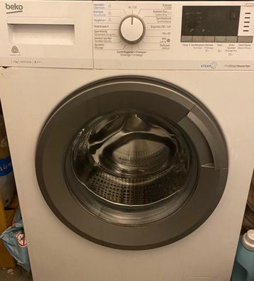 Wasmachine in goede staat, 1200 à 1600 tours, 6 à 8 kg, Classe énergétique A ou plus économe, Enlèvement