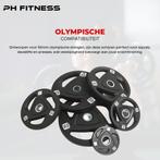 PH Fitness Olympische Tri Grip Halterschijven Voordeelsets, Sport en Fitness, Fitnessmaterialen, Ophalen, Nieuw, Halterschijven