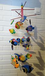 Houten mobieltje met visjes, Enlèvement, Utilisé, Autres types