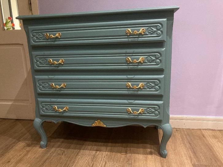 landelijke ladekast, Huis en Inrichting, Kasten | Ladekasten, Zo goed als nieuw, Minder dan 100 cm, 50 tot 100 cm, 25 tot 50 cm