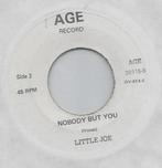 Little Joe  Nobody But You "Popcorn " 2x, Comme neuf, 7 pouces, R&B et Soul, Enlèvement ou Envoi