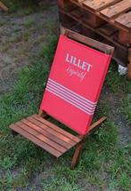 Strandstoel, Tuin en Terras, Ophalen of Verzenden, Gebruikt, Hout, Inklapbaar