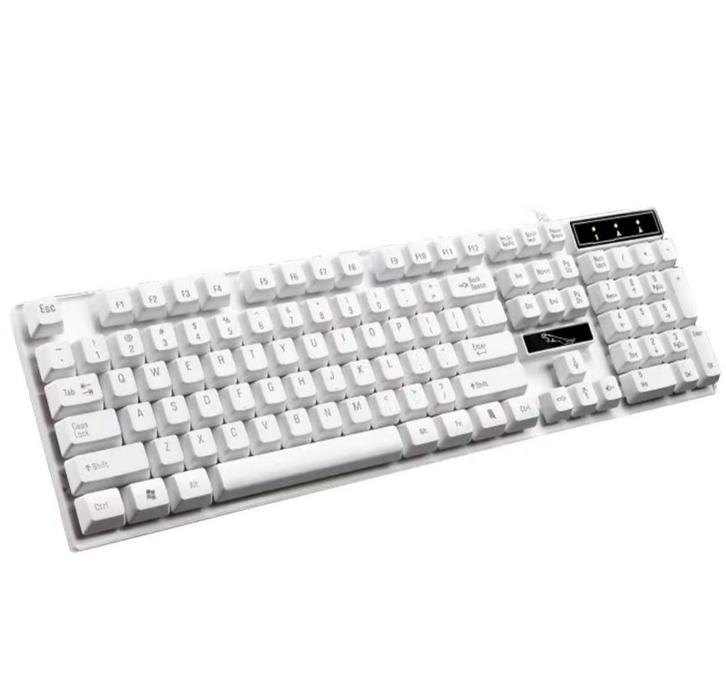 Clavier mécanique élégant – disponible en blanc et en noir, Informatique & Logiciels, Claviers, Comme neuf, Enlèvement ou Envoi
