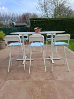 Tuintafel en stoelen, Ophalen, Zo goed als nieuw