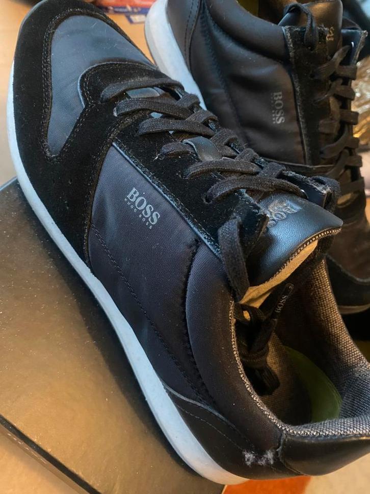 Boss hugo boss black edition black boss, Kleding | Heren, Schoenen, Zo goed als nieuw, Sneakers, Zwart, Verzenden