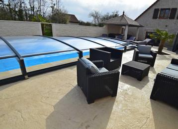 Installation abri piscine Belgique devis gratuit