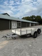 Enkelasser aanhangwagen gegalvaniseerd!, Auto diversen, Aanhangers en Bagagewagens, Ophalen, Zo goed als nieuw