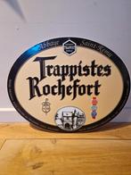 Trappistes Rochefort blikken bord, Ophalen of Verzenden, Zo goed als nieuw, Reclamebord, Plaat of Schild, Overige merken