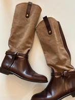 Massimo Dutti laarzen - maat 40, Kleding | Dames, Schoenen, Hoge laarzen, Verzenden, Zo goed als nieuw, Bruin