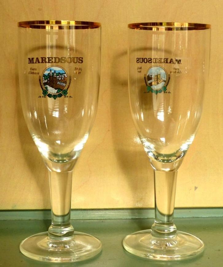 glazen, Verzamelen, Glas en Drinkglazen, Zo goed als nieuw, Bierglas, Ophalen of Verzenden