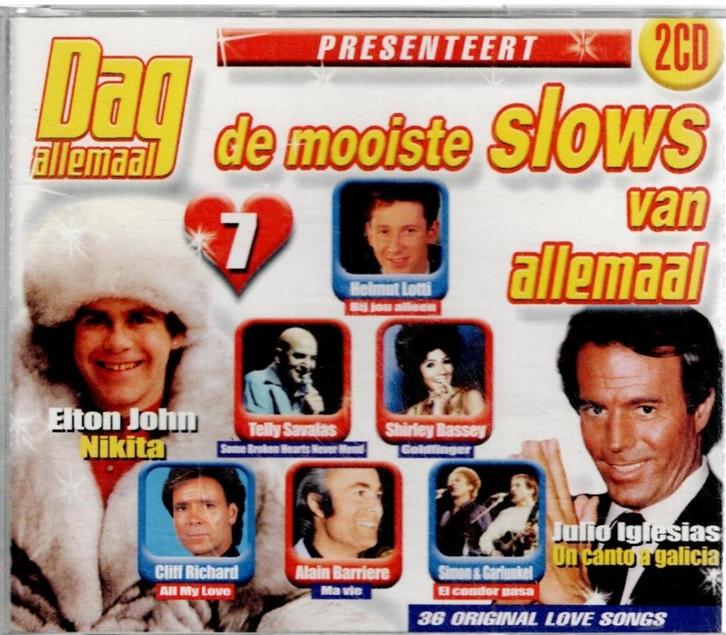 2 x CD   /    De Mooiste Slows Van Allemaal 7, Cd's en Dvd's, Cd's | Overige Cd's, Ophalen of Verzenden