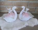 Kerstdecoratie : set ballerinamuisjes op zwanen, Ophalen of Verzenden, Nieuw