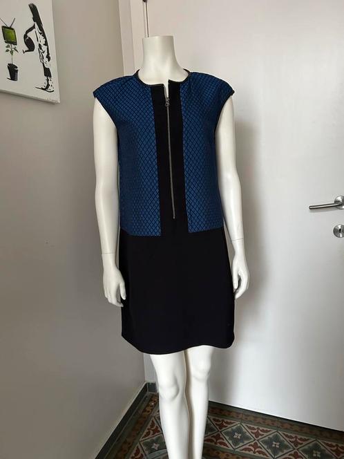 Cop Copine Polisse blauwe zwarte jurk FR40, Kleding | Dames, Jurken