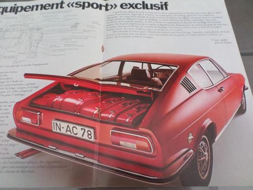 Audi 100 Coupe S FRANS 1972 brochure, Boeken, Auto's | Folders en Tijdschriften, Audi, Ophalen of Verzenden