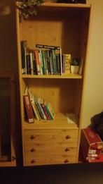 Boekenkast, Ophalen, Gebruikt, Grenenhout, Met deur(en)