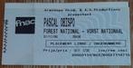 Pascal Obispo billet ticket concert Forest 2000, Autres types, Utilisé, Enlèvement ou Envoi