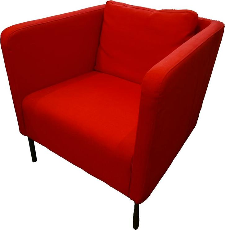 Fauteuils ikea EKERO rouge/orange et bleu, Maison & Meubles, Fauteuils, Enlèvement