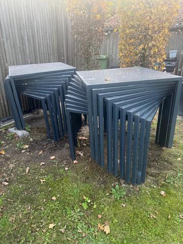 Moderne stapelbare horeca/terras tafels beschikbaar voor biedingen