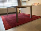 Rode gestippelde tapijt, Huis en Inrichting, Stoffering | Tapijten en Vloerkleden, 200 cm of meer, 200 cm of meer, Modern, Rechthoekig