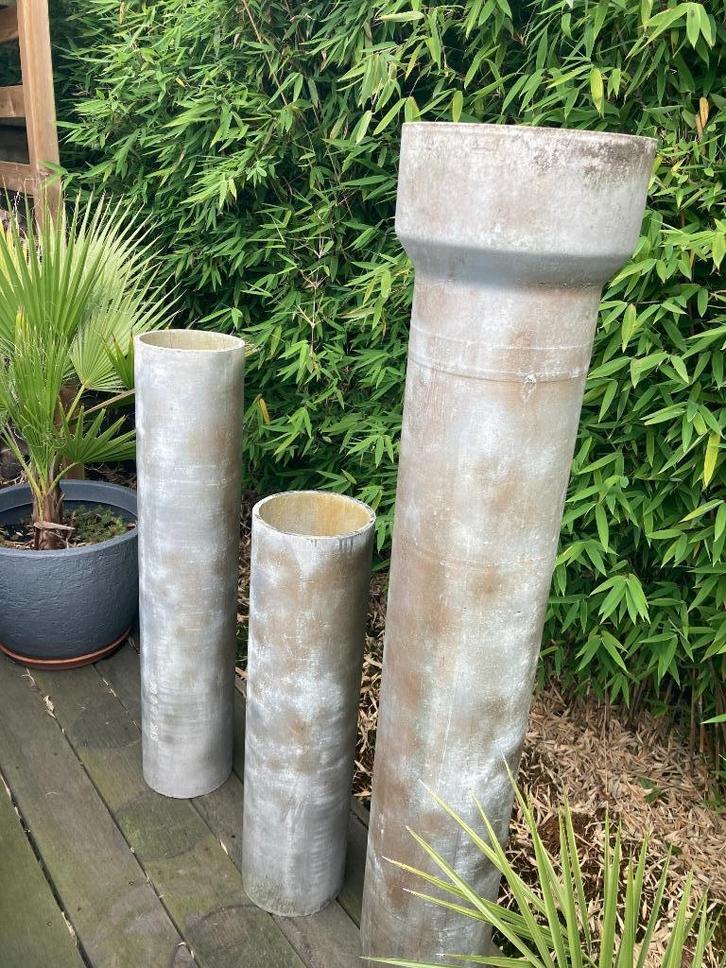 3 mooie zuilen voor tuin of terras, Huis en Inrichting, Woonaccessoires | Zuilen en Pilaren, Zo goed als nieuw, Ophalen