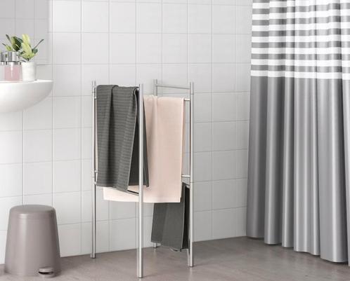 Ikea Brogrund Porte-serviettes extensible, acier inoxydable, Maison & Meubles, Salle de bain | Linge de bain & Accessoires, Comme neuf